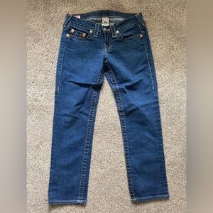True Religion Lizzy Jean cropped